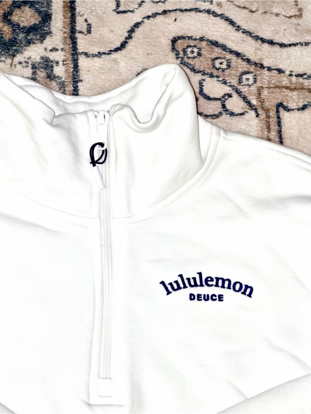 Lululemon Cotton Terry Tennis Half Zip *Deuce size Small - Picture 5 of 8